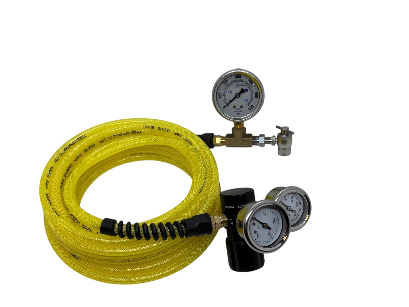 The Source Nitrogen Cylinder 475PSI Tire & Shock Charging System