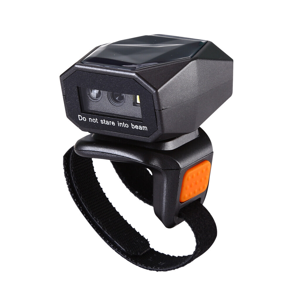 Eyoyo Wearable Ring Barcode Scanner 1D 2D QR PDF417 Data Matrix Code POS Reader