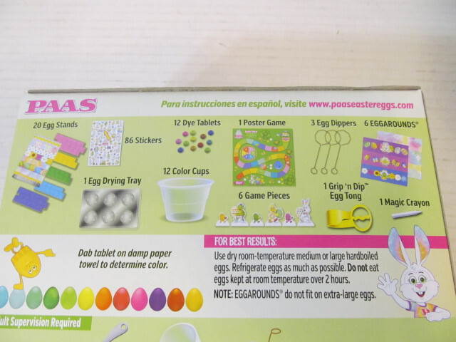 Paas Eggstravaganza Egg Decorating Kit, 149 Piece, Easter