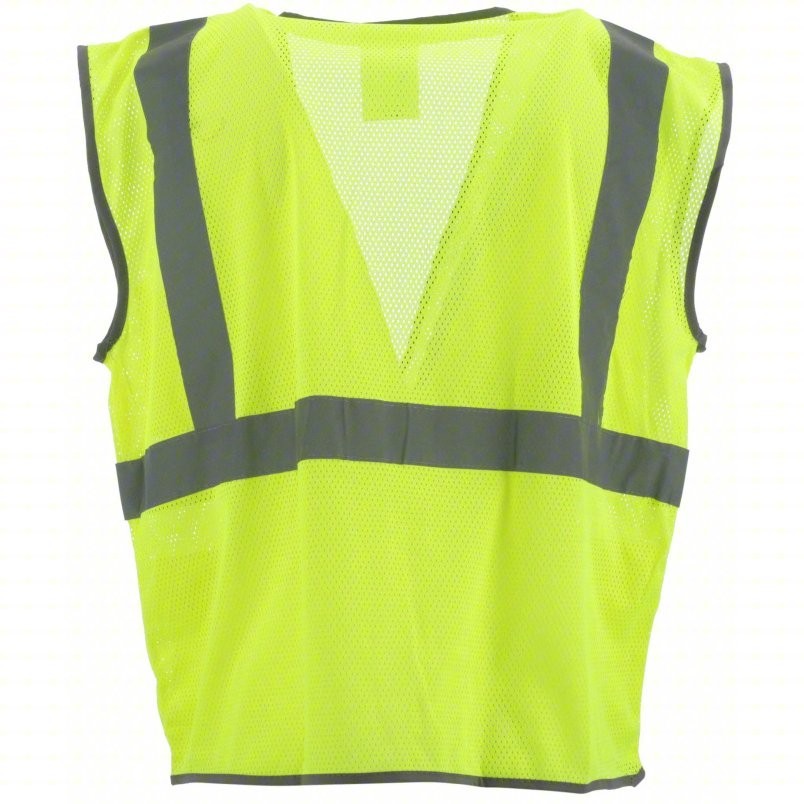 CONDOR High-Visibility Vest – Lime ANSI Class 2 S/M, Mesh, Hook-and-Loop, NWT