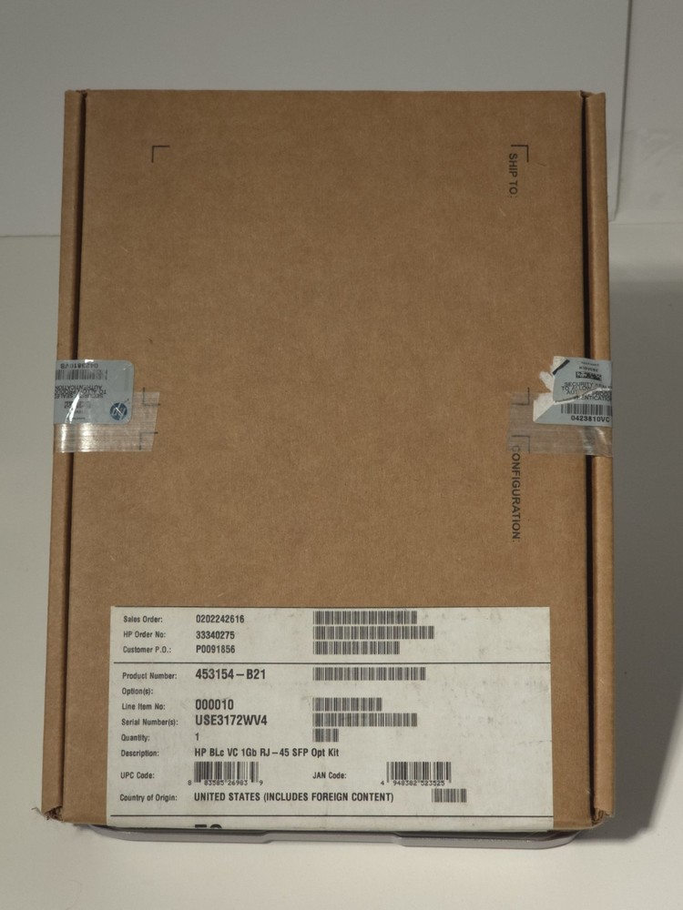 HP 1Gb SFP RJ-45 Module