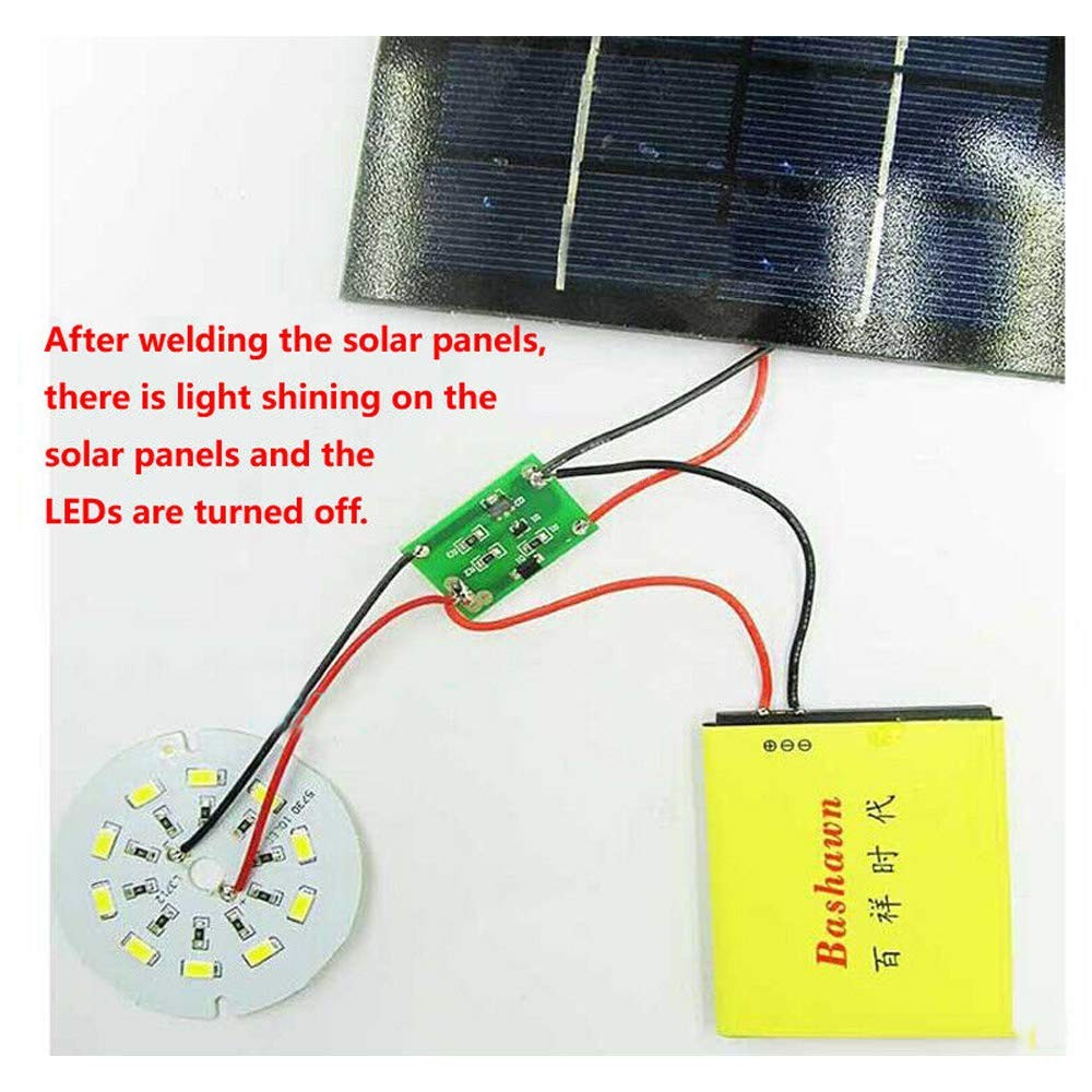 3Pcs Solar Charge Controller Board Lithium Battery Charging Controller Auto O...