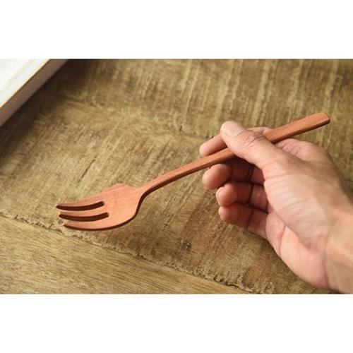 Wooden Fork Spoon Natural Cooking Utensils Tool Camping Kitchen Tableware