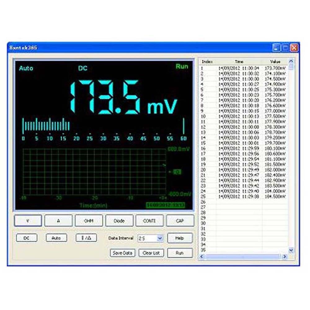 Hantek USB Digital Multimeter 365C BLUETOOTH Data Logger Recorder