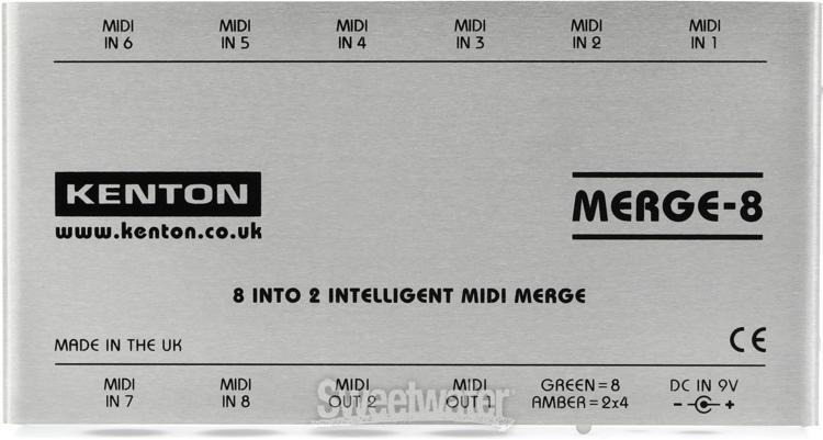 Kenton Merge-8 MIDI Merge Box