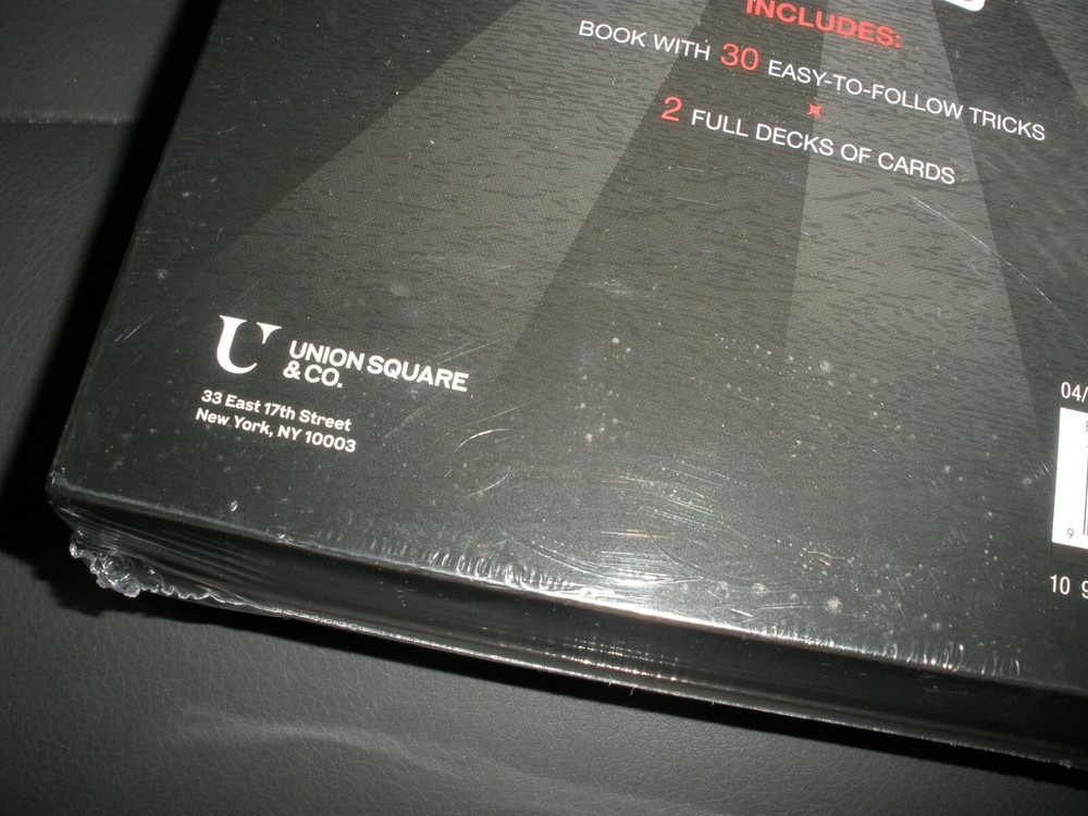 NEW Union Square Card Tricks Kit