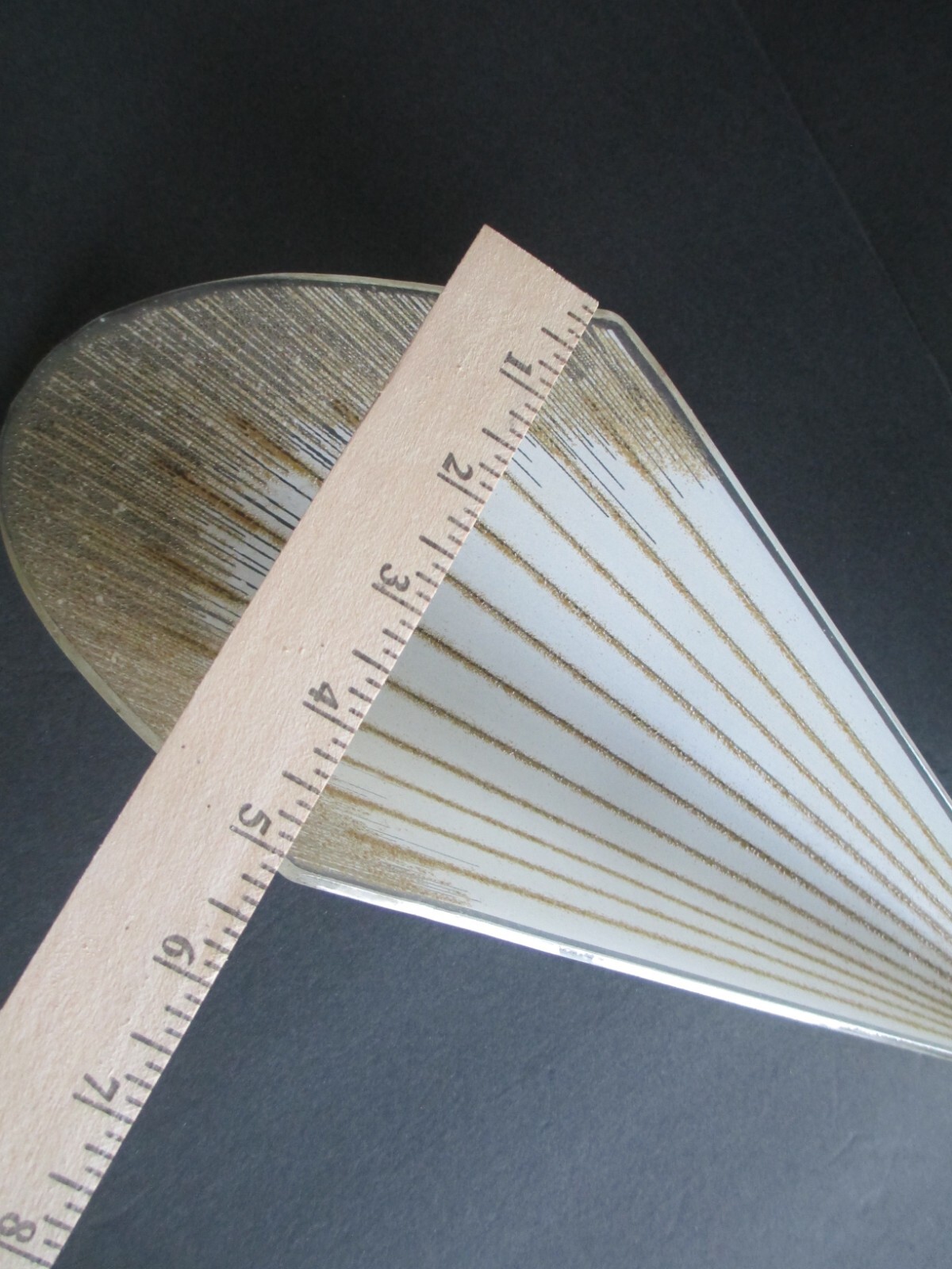 Vintage Lightolier MCM 1950s Gold Champagne Sconce Slip Shade Light Lamp C87