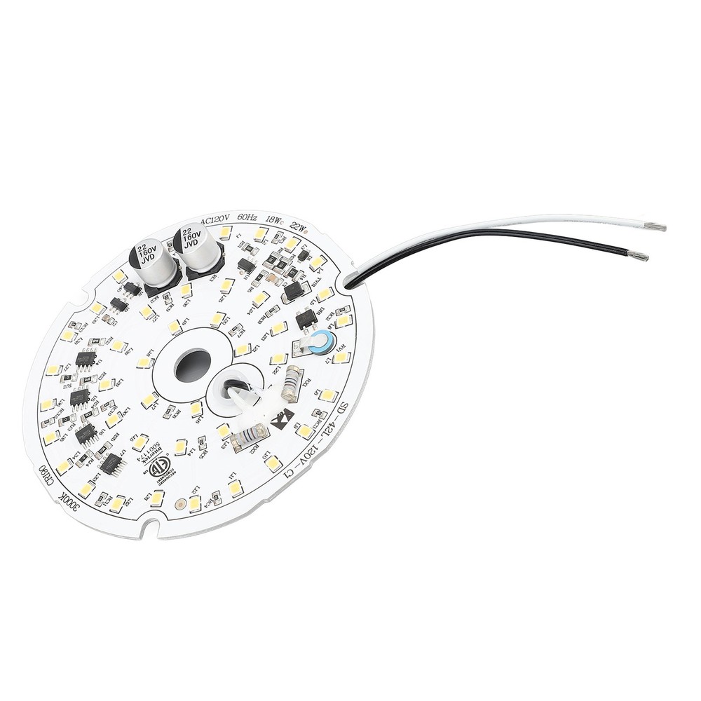 3.93inch LED Ceiling Fan Light Replacement Panel Dimmable 18W 4000K Natural