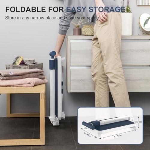 Folding Step Stool, Step Stools with Handle for Foldable step stool with handle