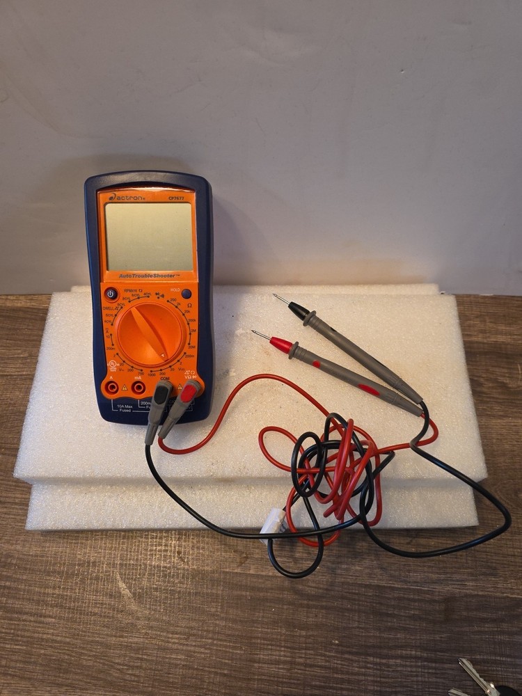 ACTRON Catron CP7677 Auto Digital Multimeter & Engine Analyzer Tested