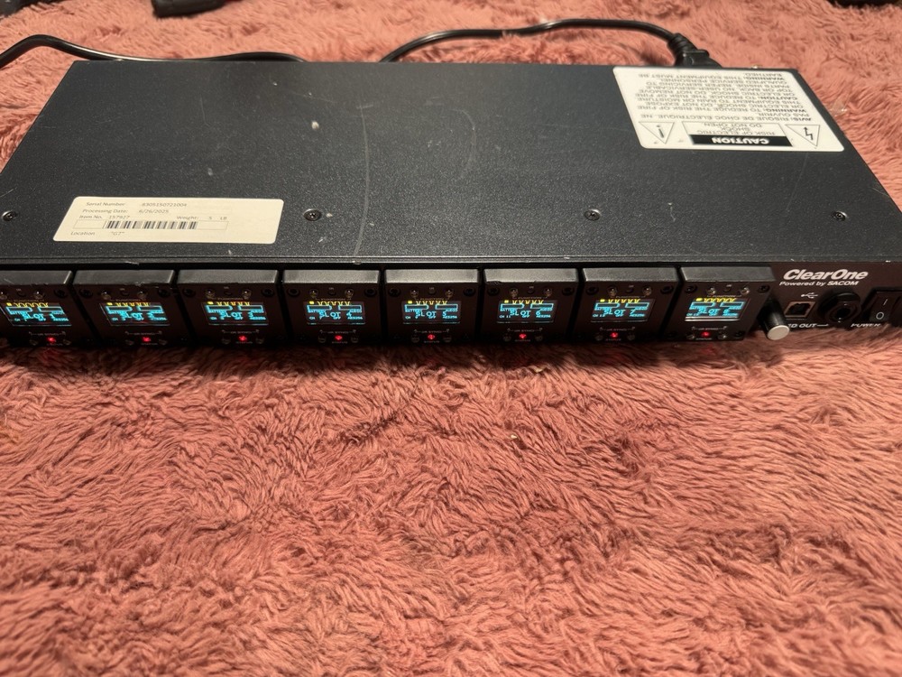 Clearone WS880 8 Channel Wireless Receiver