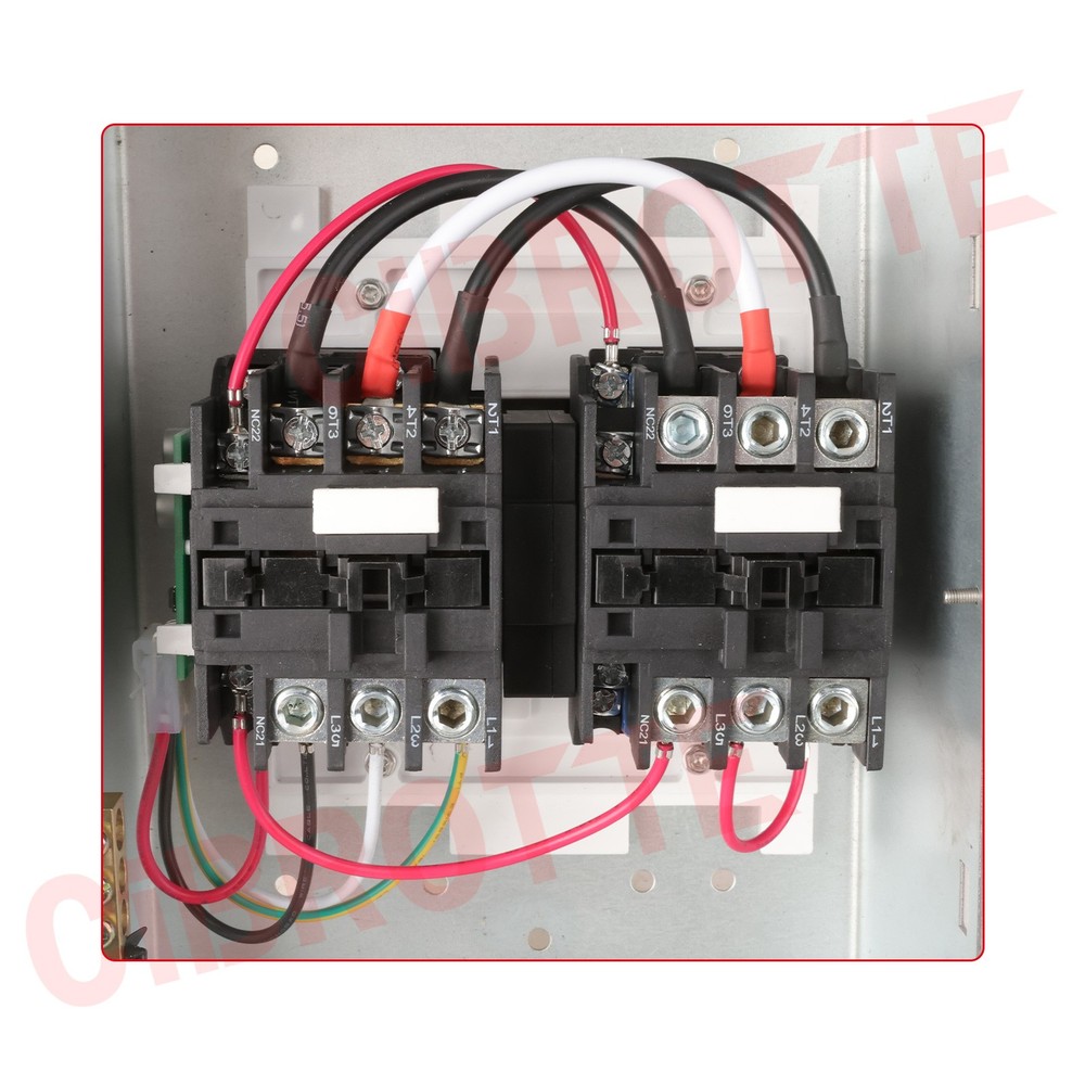 RV Automatic Transfer Switch Smart Delay ATS Switch 50-Amp 120/240V