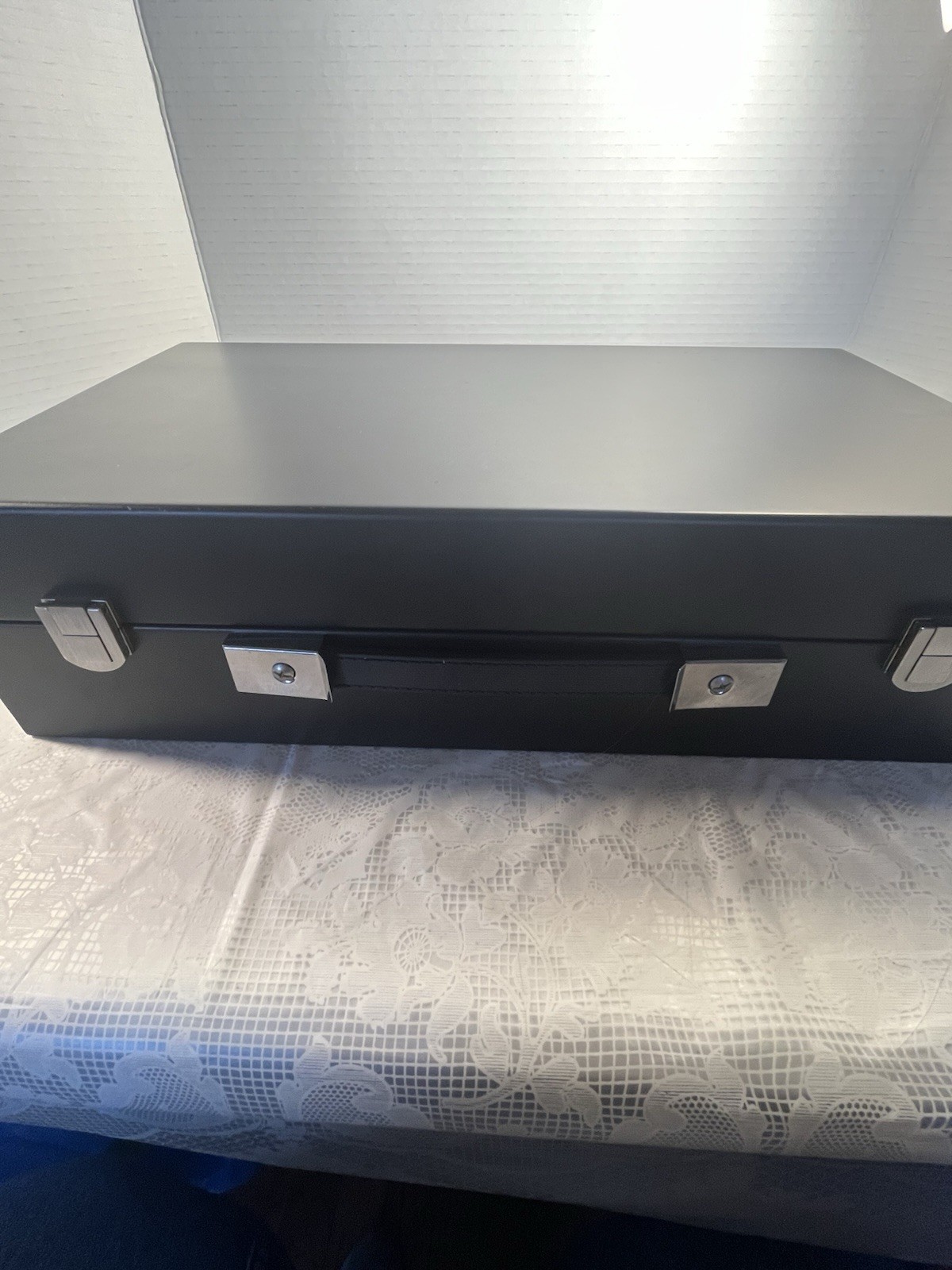 Roulette Casino Game Set w/ Wheel, Felt Layout, Chips & Cards Tabletop Gambling