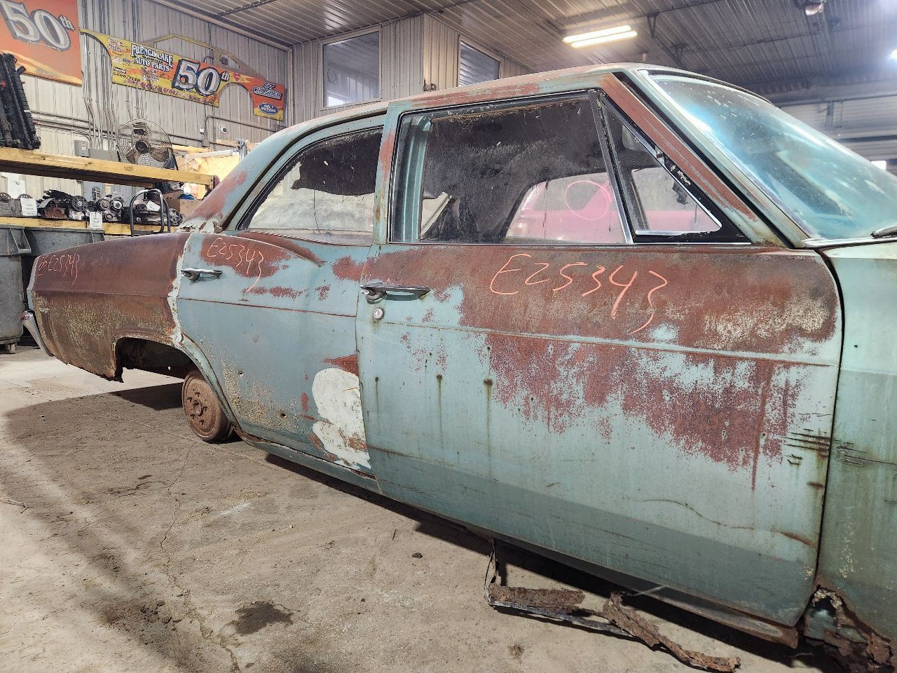 Manual Transmission 3 Speed 6-250 Fits 1966 CHEVROLET BISCAYNE 1325865