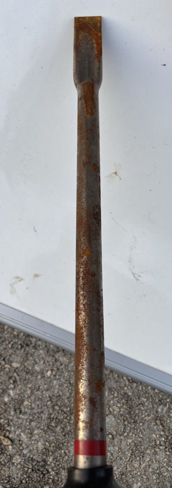 Lot of 3 Concrete Chisel (Scaling Chisel, Flat Chisel, Pointed Chisel) See Desc