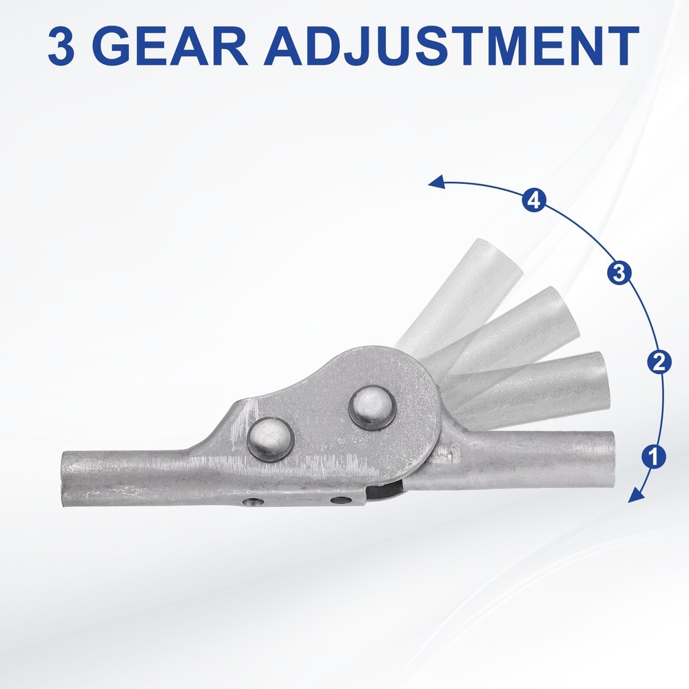 2Pcs Adjustable Sofa Hinge, 180 Degree 3 Gear Support Joint for Sofa