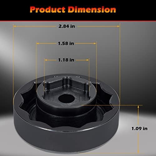 Wheel Axle Nut Socket Tool for Ducati