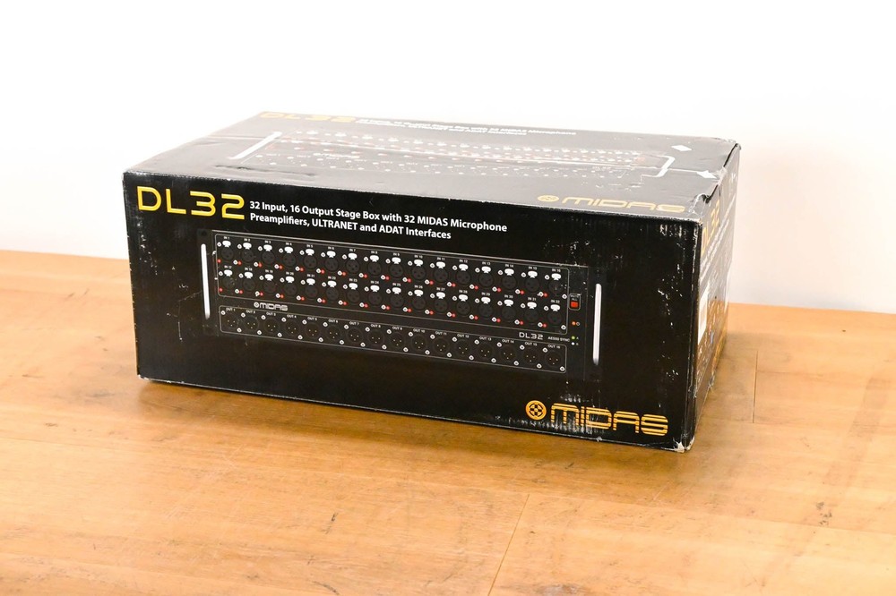 Midas DL32 32-Input, 16-Output Stage Box CG01Z2V