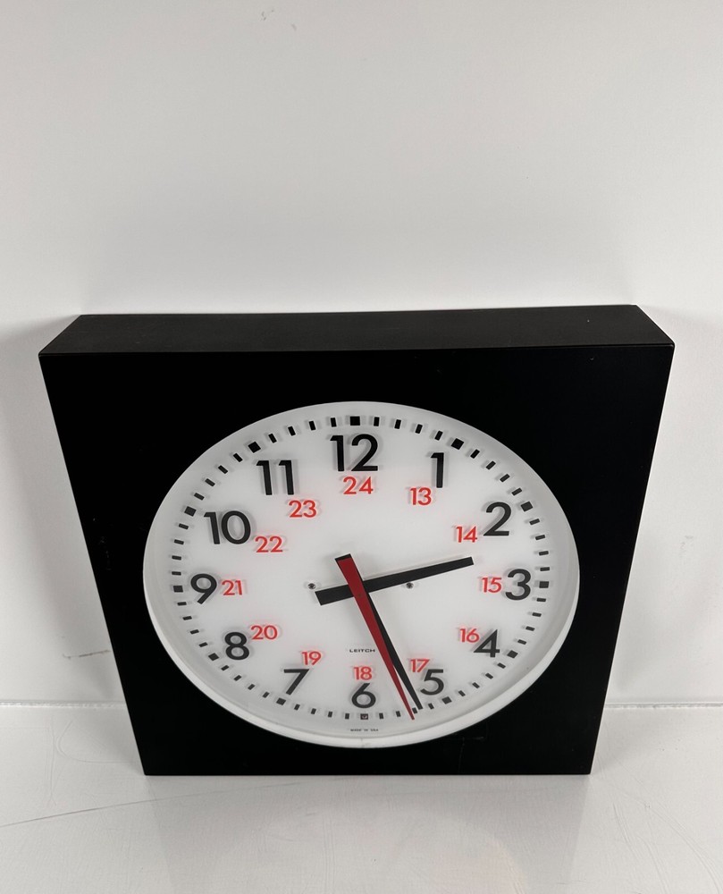 Leitch Time Code Wall Clock A890488