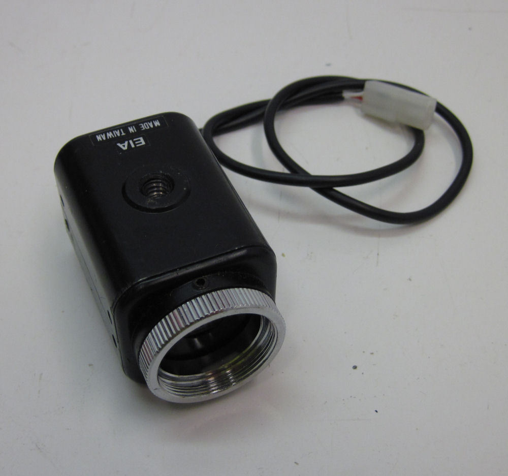 EIA Miniature CCD Camera, 12VDC, Model Unknown