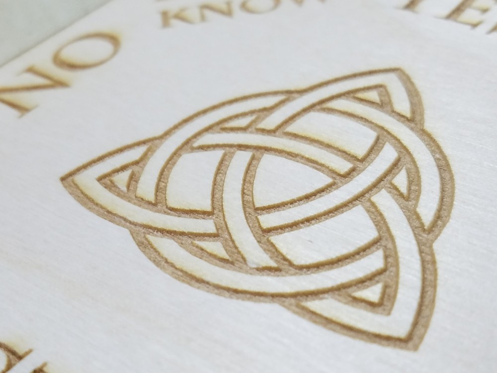 LARGE Celtic Knot Pendulum Board HANDMADE for Wicca, Witch & Pagan