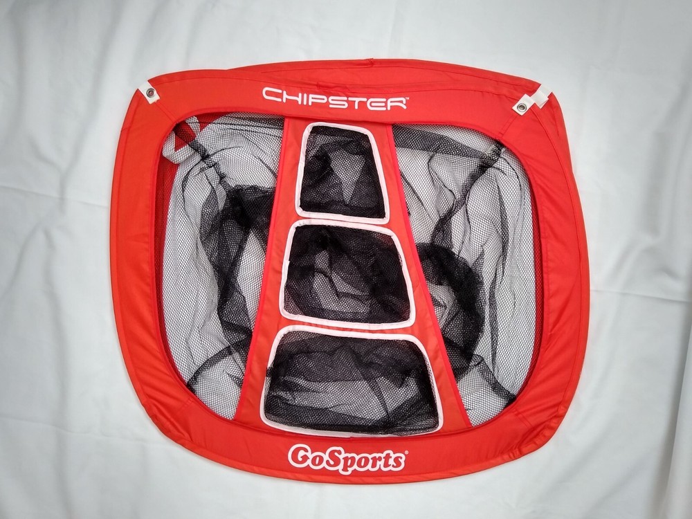 GoSports Chipster Golf Chipping Training Net Replacement Only Red Game Compact..