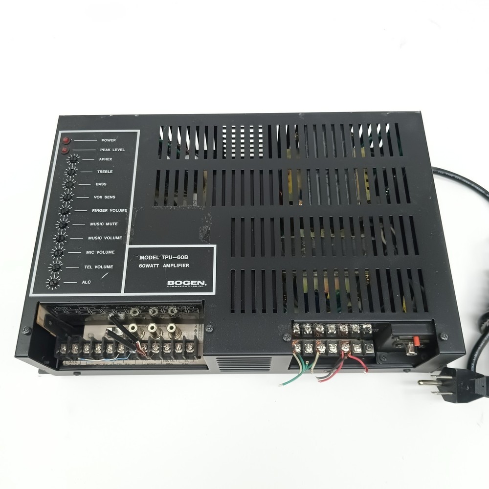 Bogen TPU-60B 60 Watt Amplifier