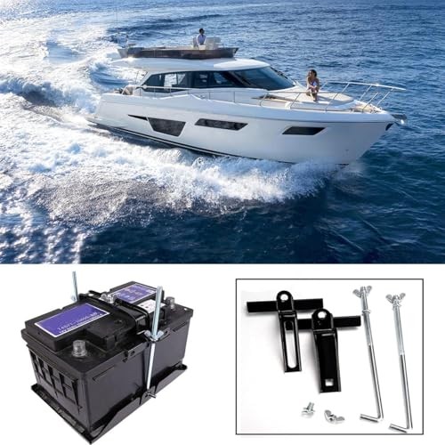 Universal Premium Adjustable Battery Hold Down for Tray, Universal Adjustable