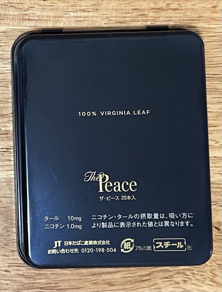 The Peace Empty Ciggarette Case