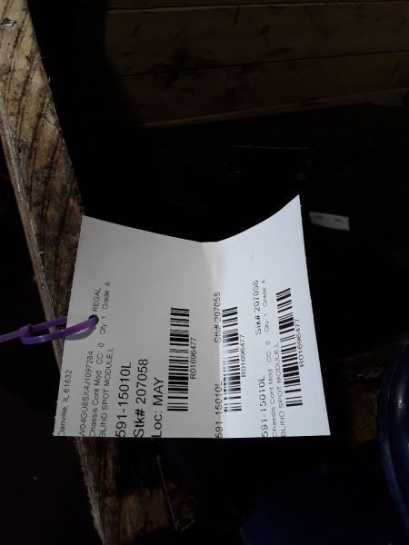 Blind Spot Module Bumper Mounted Fits 18-20 ENCLAVE 1696477