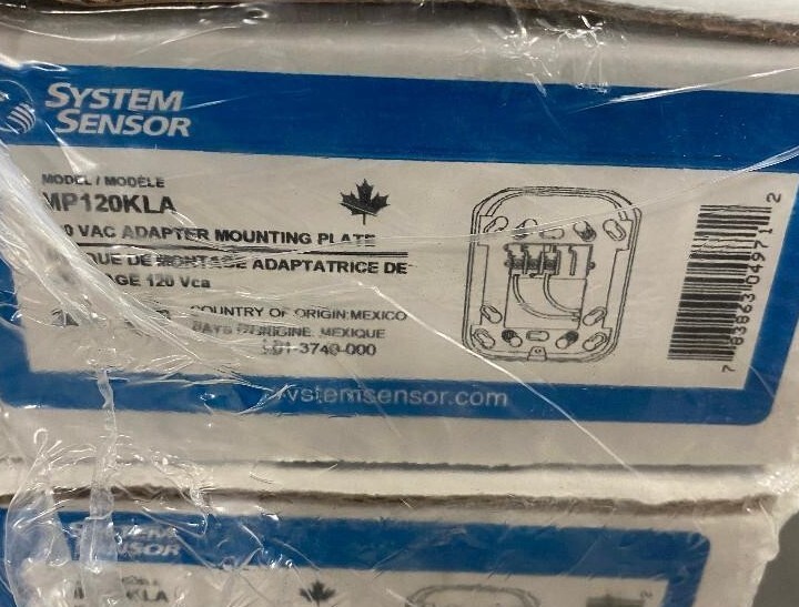 System Sensor MP120KA 120 VAC Adapter Mounting Plate