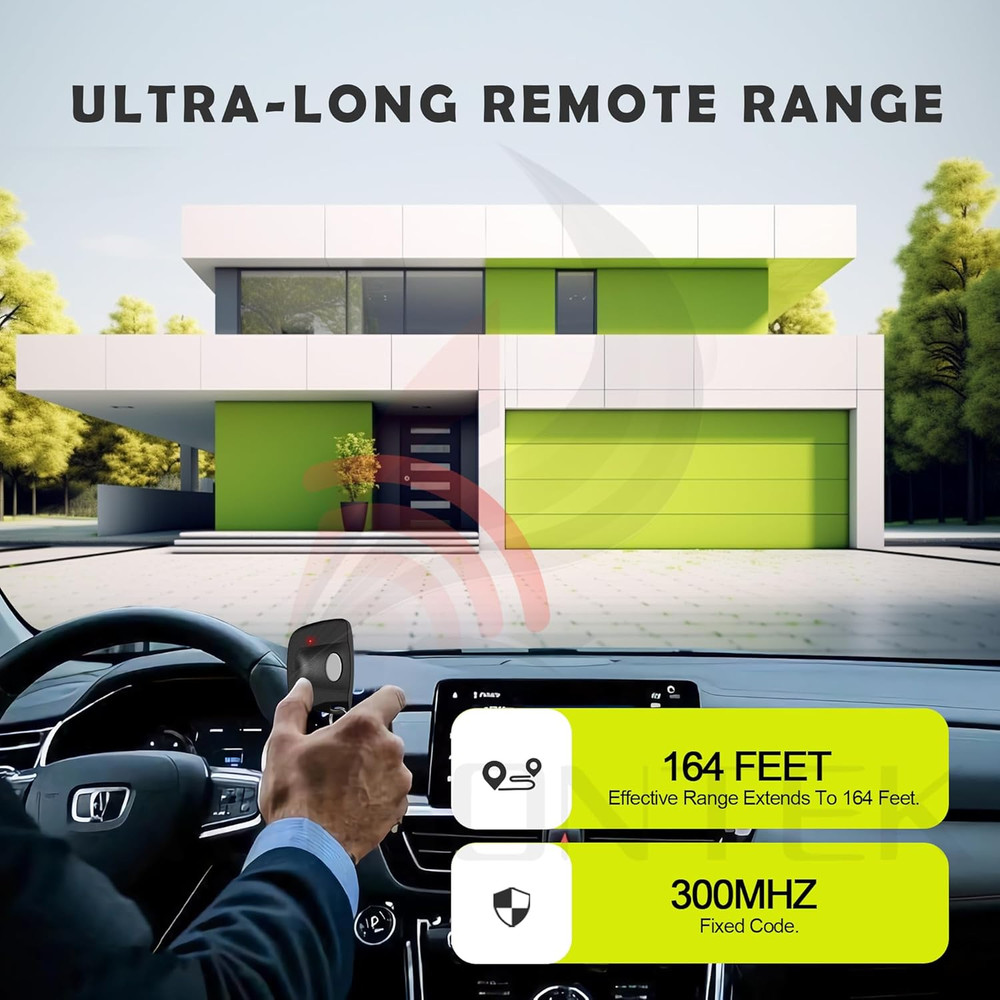 2 for Multicode Gate Opener Remote 3089 3060 3070, Multi Code Garage Door Opener