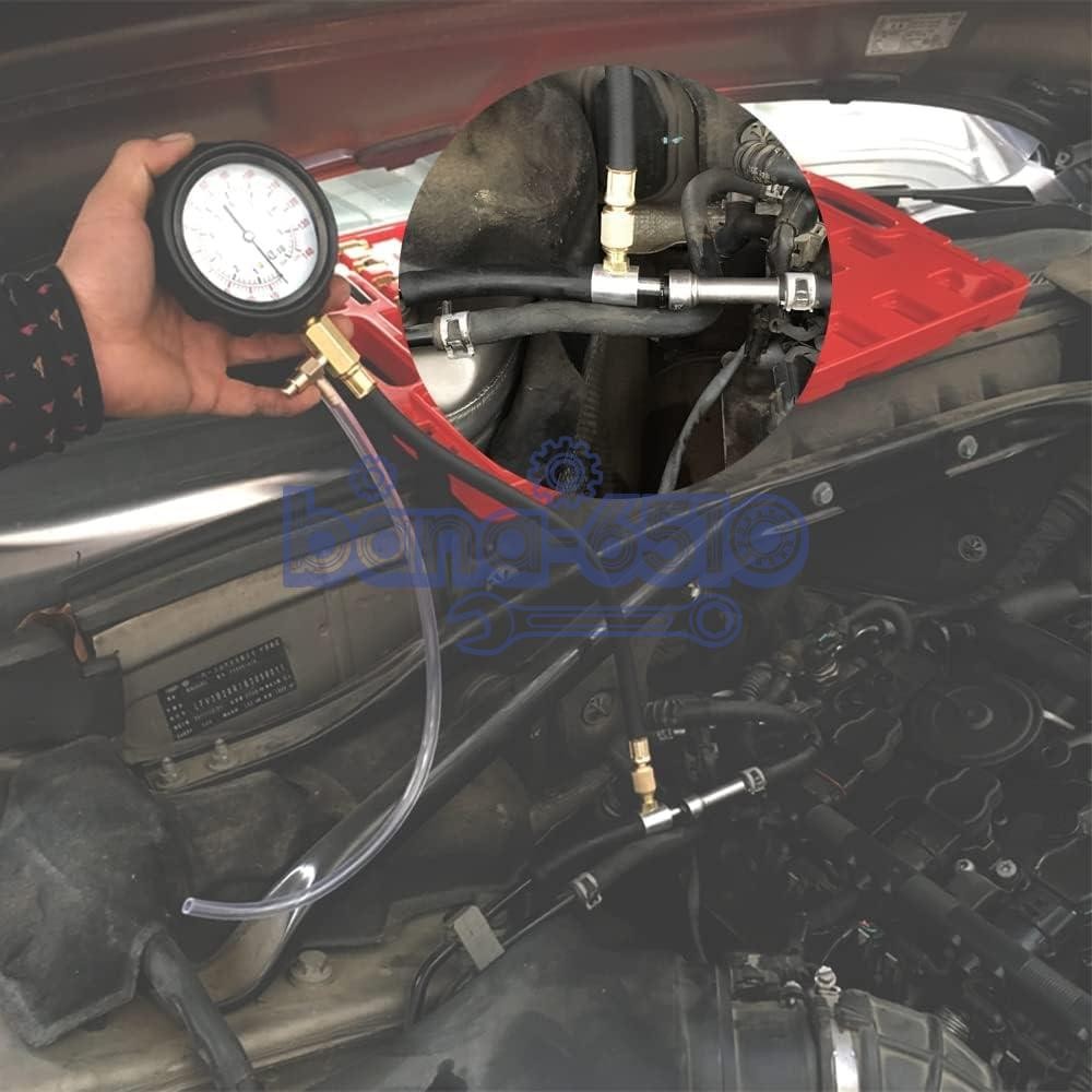 0-140PSI Fuel Injection Pump Pressure Tester Injector Pump Pressure Gauge Kit