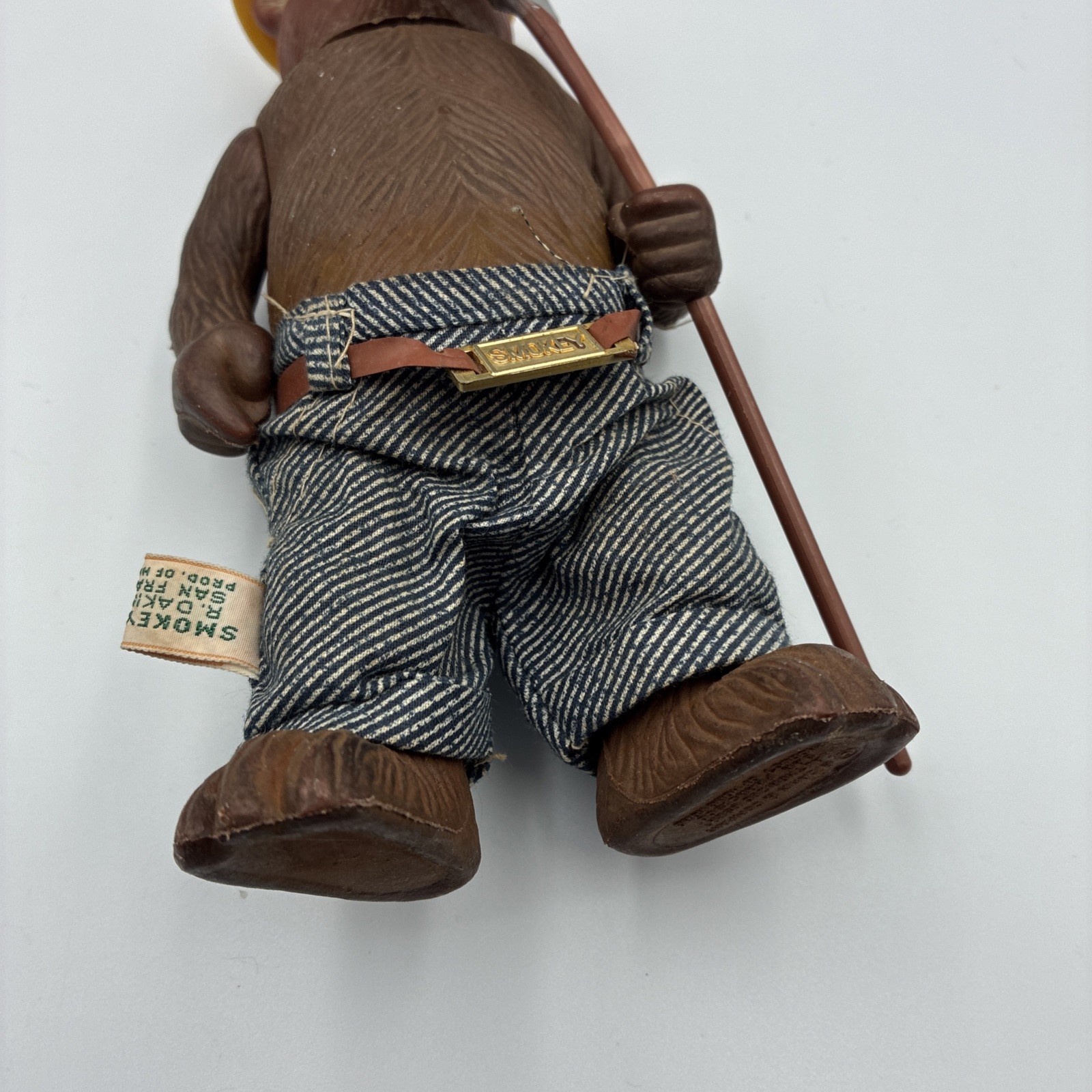 Vintage Smokey the Bear 8" Action Figure with Shovel Made by R. Dakin & Co.