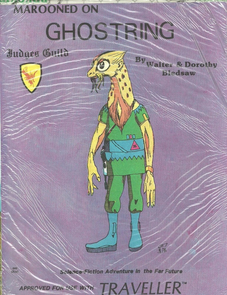 TRAVELLER  Marooned on Ghostring Campaign Sourcebook & Adventure shrink FS