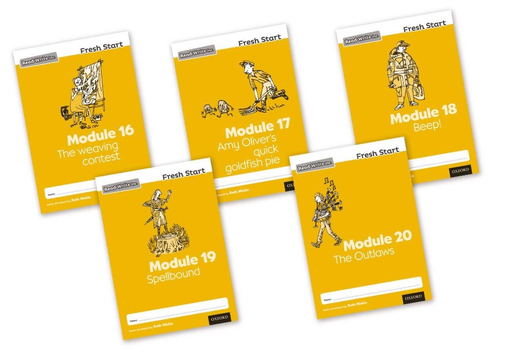Read Write Inc. Fresh Start: Modules 16-20 - Mixed Pack of 5