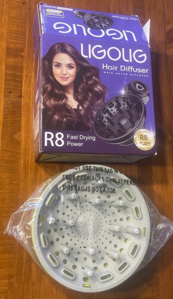 LIGOLIG Hair Diffuser | OPEN BOX | GREEN