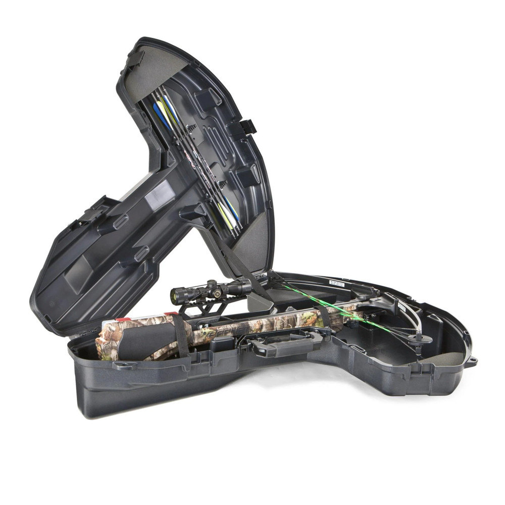 Plano BowMax Protective Archery Case with Integrated Bolt Storage – Black