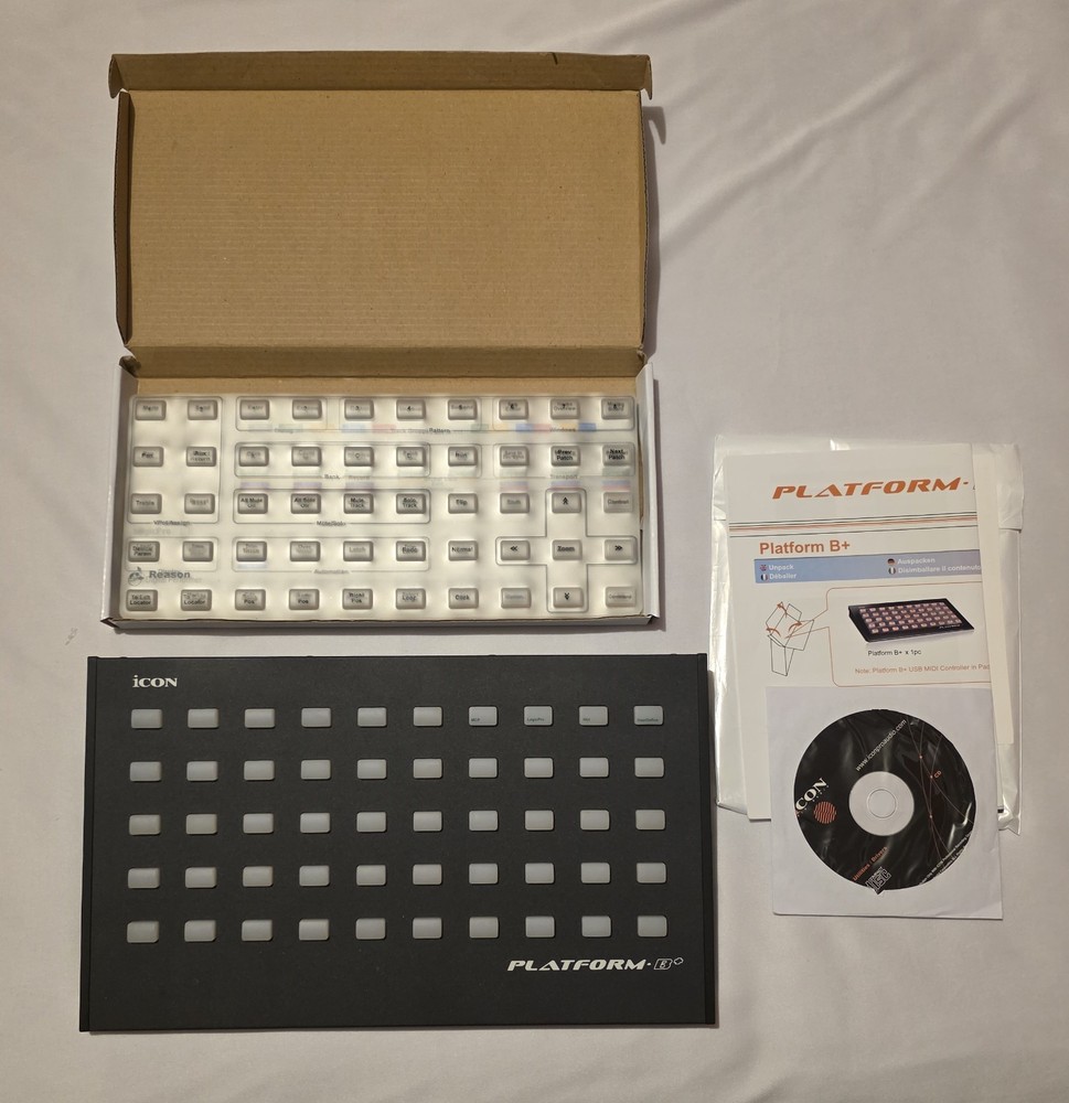 Icon Pro PLATFORM B+ 50 Button Module for Platform M+ DAW Control Surface