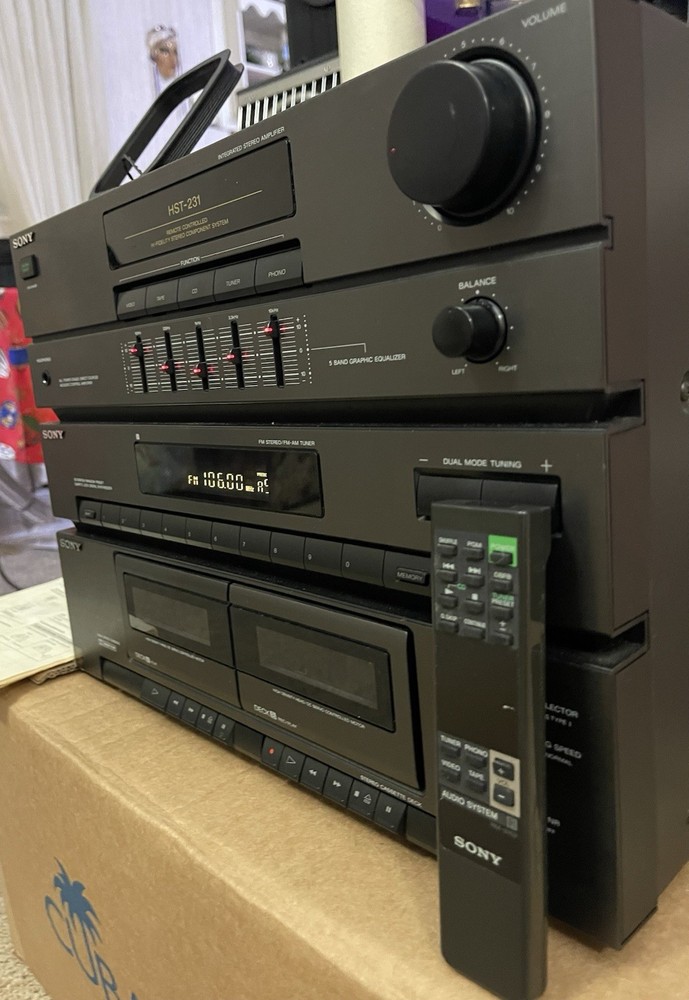 Sony HST-231 Controlled Hi-Fi Stereo Component System