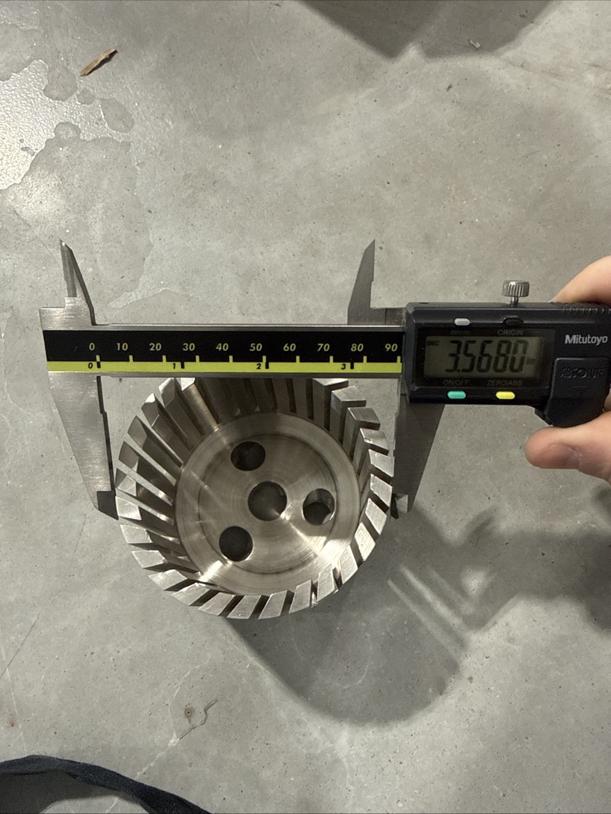 Waukesha SPX APV Stainless Steel Shear Mixer Pump Rotor 3.5” *NEW*