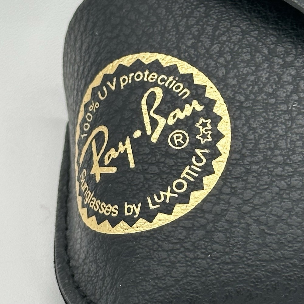 Authentic Ray-Ban Sunglasses Case Black Semi Hard