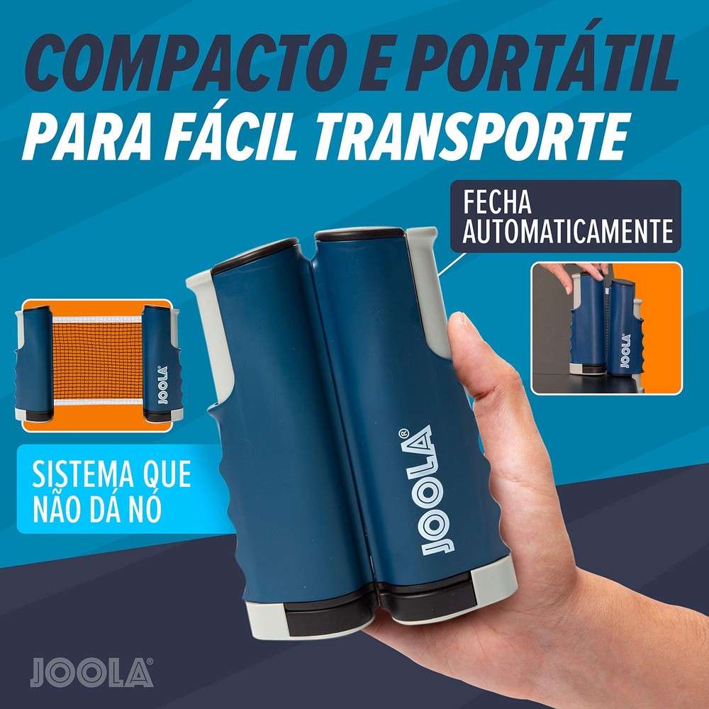 JOOLA Retractable Ping Pong Net for Any Table - Portable Small,