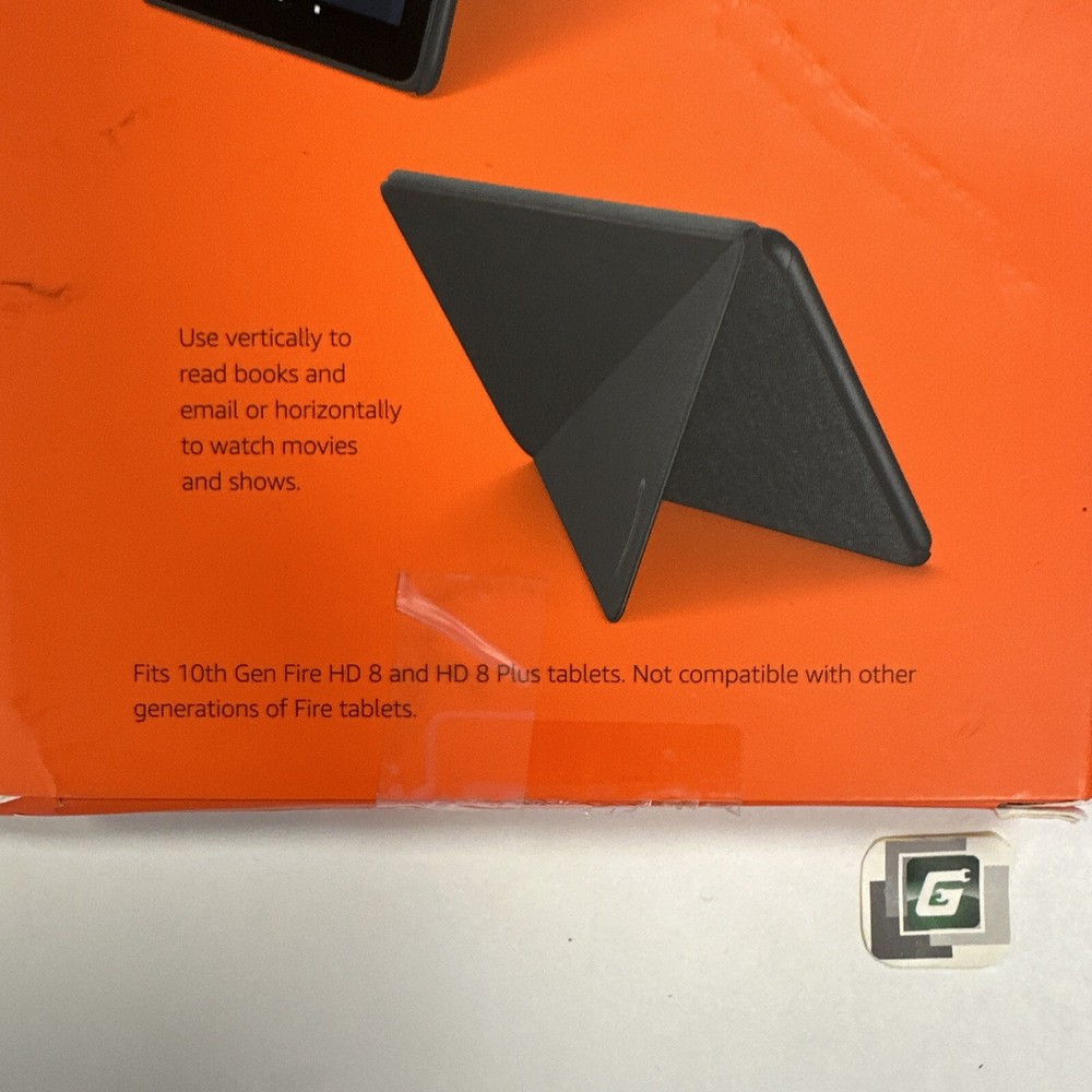 Amazon Fire HD 8 10th Generation 2020 Tablet Cover - Charcoal Black