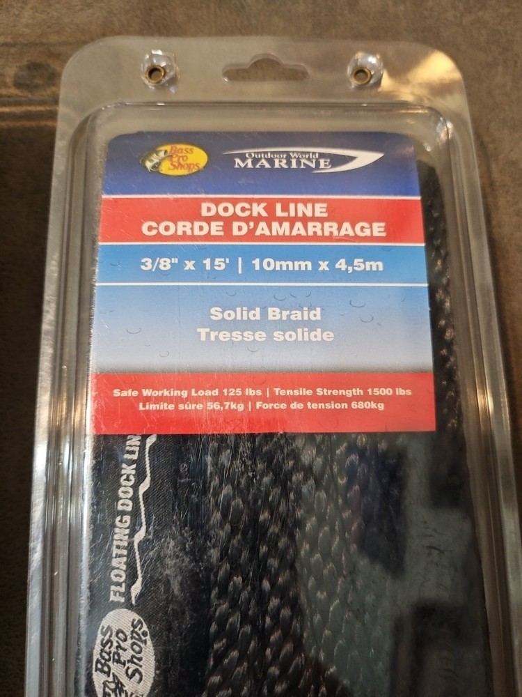 Stretch Dock Line & Floating Dock Line Solid Braid Bass Pro Shop NEW SEALED