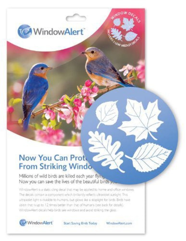 Window Alert Leaf Medley Decal (5 Per Package)
