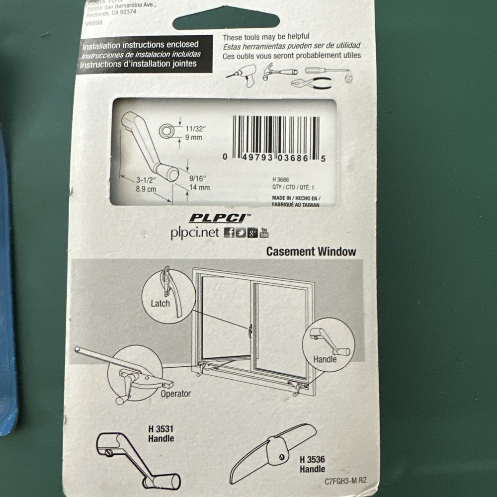 PLPCI Basement Window Cranks