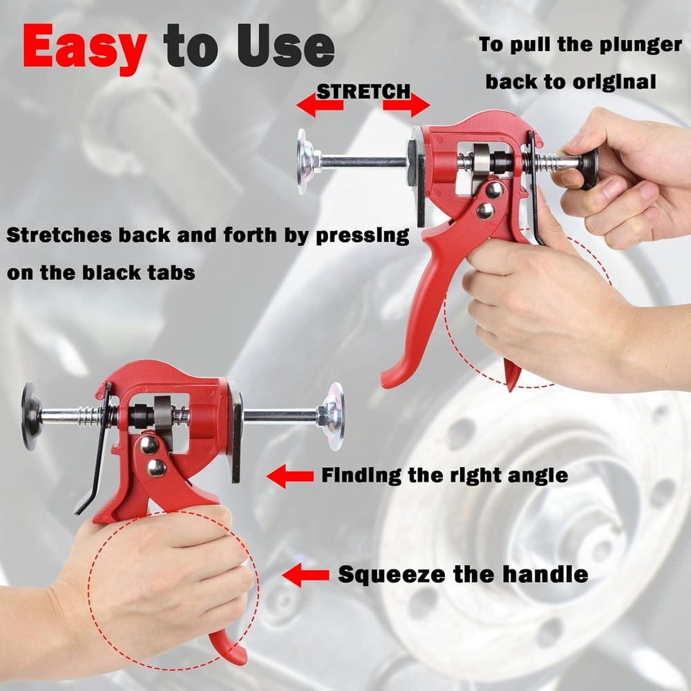 Disc Brake Pad Separator / Spreader Tool Single/Dual Piston Caliper Compression