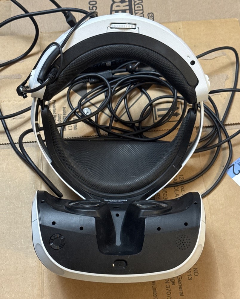 Sony PlayStation VR Headset & Playstation Camera Bundle - Untested As-Is - PSVR1