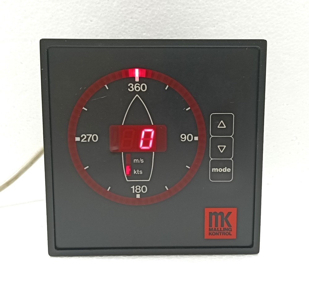 MALLING KONTROL 879.50 WIND SPEED AND DIRECTION INDICATOR 220 VAC
